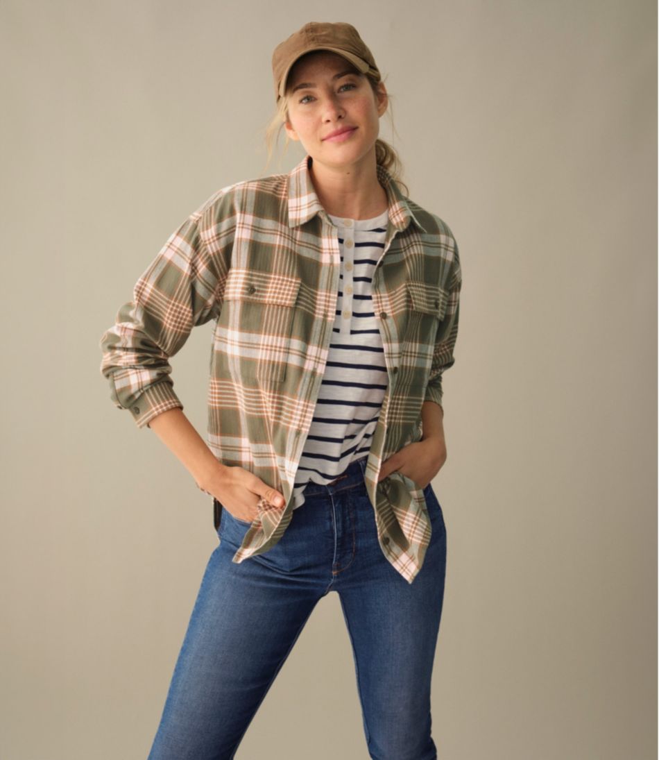 L.L.Bean Online | Women's Signature Camp Flannel Shirt