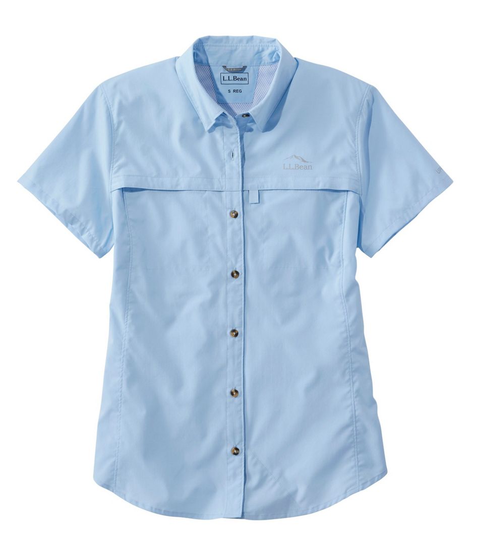 L.L.Bean Discount | Women's Tropicwear Shirt, Short-Sleeve