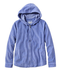 L.L.Bean Online | Women's Comfort Corduroy Relaxed Shirt, Zip Hoodie