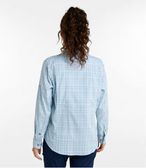 L.L.Bean New | Women's Tropicwear Shirt, Plaid Long-Sleeve