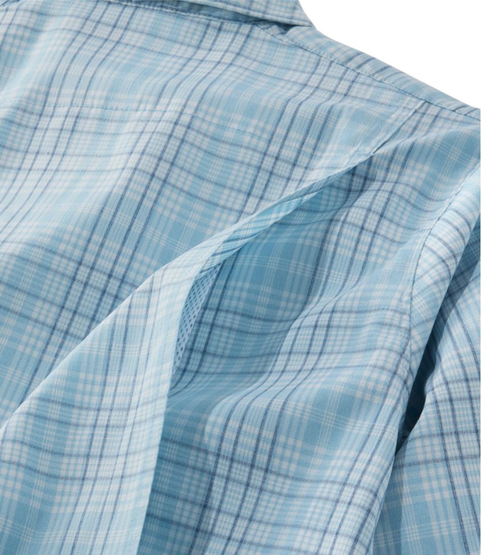 L.L.Bean New | Women's Tropicwear Shirt, Plaid Long-Sleeve