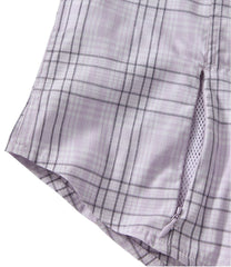 L.L.Bean Outlet | Women's Tropicwear Shirt, Plaid Short-Sleeve