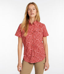 L.L.Bean For Sale | Women's Tropicwear Shirt, Short-Sleeve Print