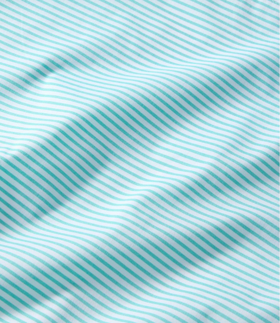L.L.Bean Online | Women's Everyday SunSmart® Woven Shirt, Quarter-Zip Pullover Colorblock