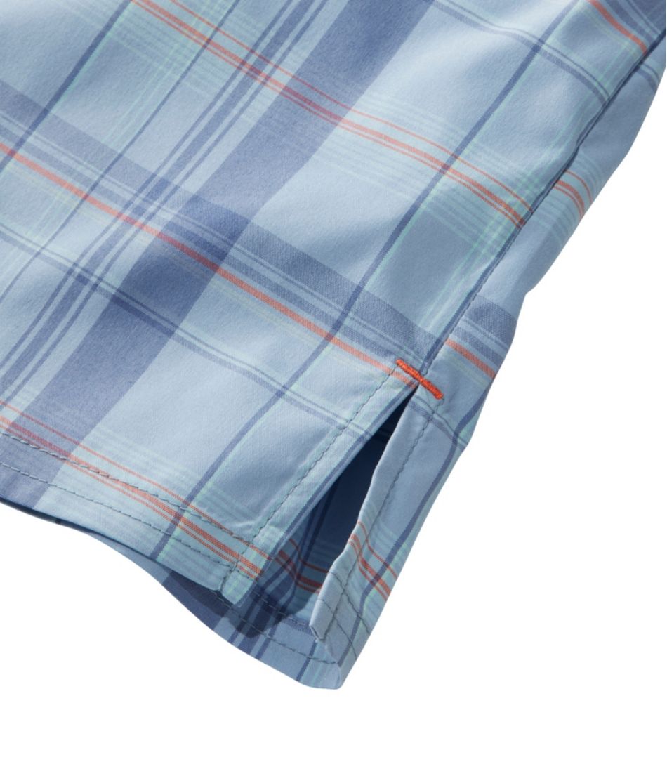 L.L.Bean Sale | Women's Everyday SunSmart® Woven Shirt, Short-Sleeve Plaid
