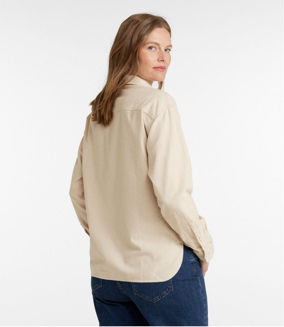 L.L.Bean For Sale | Women's Signature Camp Flannel Shirt, Heather