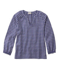 L.L.Bean Discount | Women's Bean's Seacoast Seersucker Splitneck Shirt