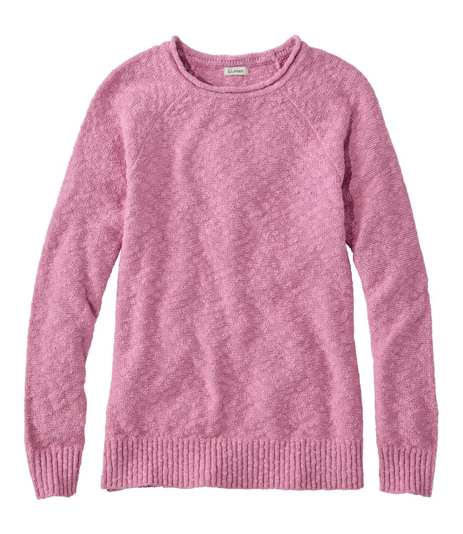 L.L.Bean On Sale | Women's Midweight Cotton Slub Rollneck Pullover