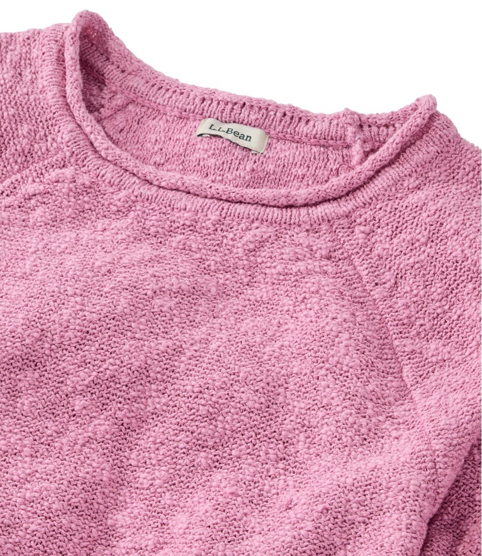 L.L.Bean On Sale | Women's Midweight Cotton Slub Rollneck Pullover
