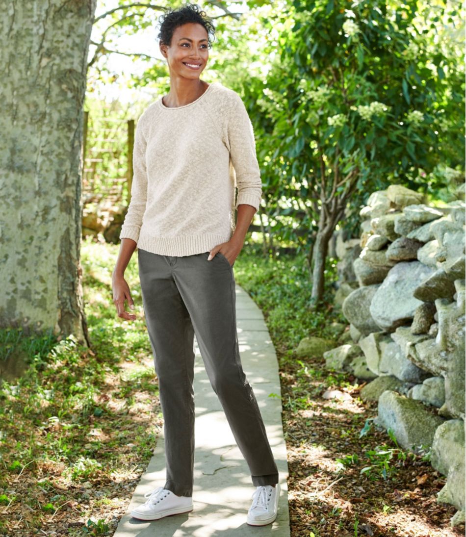 L.L.Bean On Sale | Women's Midweight Cotton Slub Rollneck Pullover