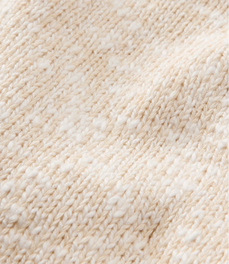 L.L.Bean New | Women's Cotton Ragg Sweater, Funnelneck Pullover Fair Isle