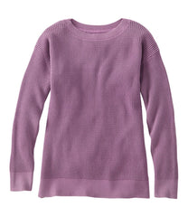 L.L.Bean Online | Women's Sunwashed Waffle Sweater, Pullover