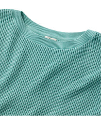 L.L.Bean Online | Women's Sunwashed Waffle Sweater, Pullover