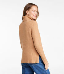 L.L.Bean On Sale | Women's SuperSoft Waffle Sweater, Turtleneck