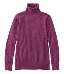 L.L.Bean US | Women's Cotton/Cashmere Sweater, Turtleneck