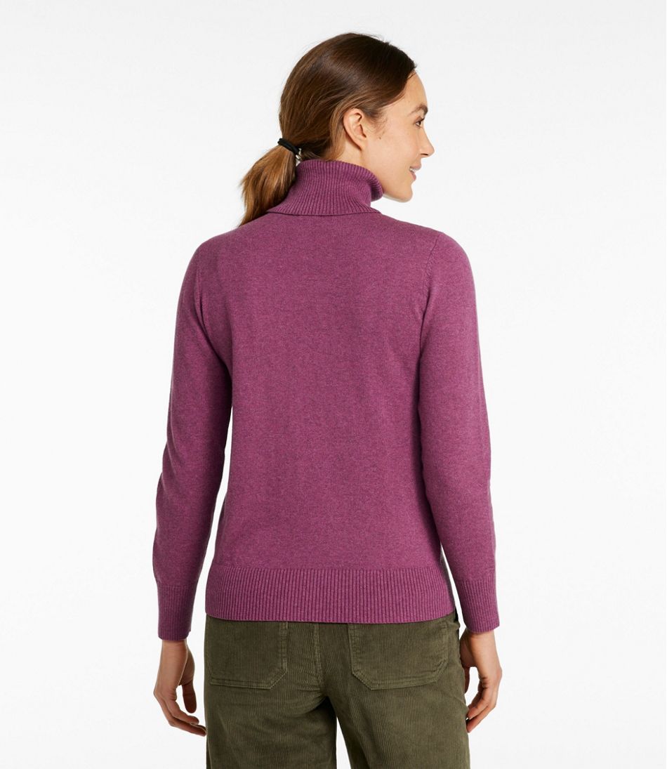 L.L.Bean US | Women's Cotton/Cashmere Sweater, Turtleneck