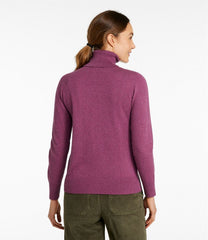 L.L.Bean US | Women's Cotton/Cashmere Sweater, Turtleneck