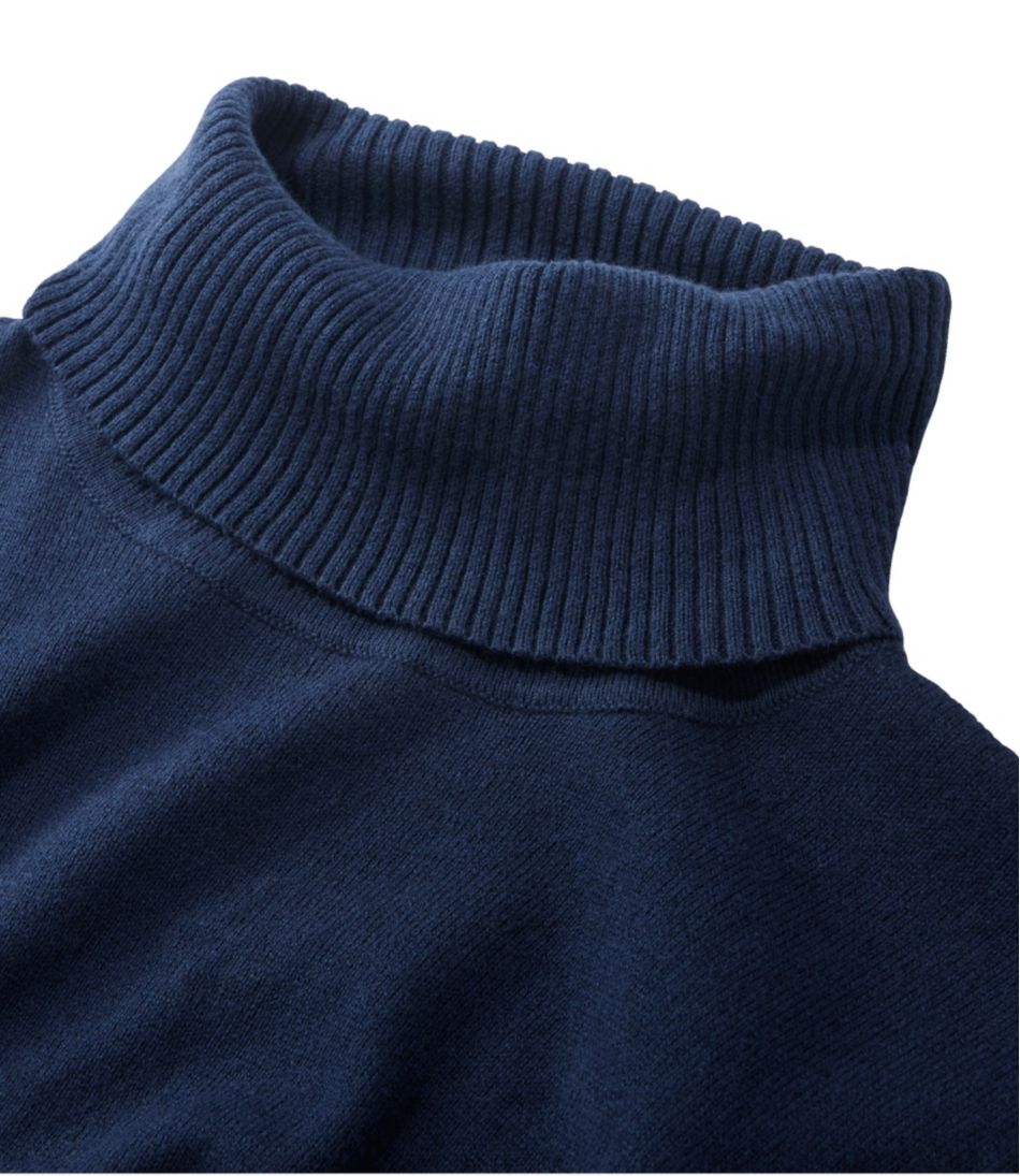L.L.Bean US | Women's Cotton/Cashmere Sweater, Turtleneck