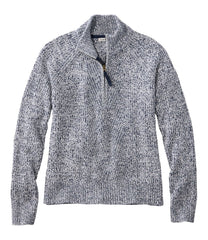 L.L.Bean Online | Women's Mariner Shaker Sweater, Quarter-Zip