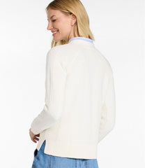 L.L.Bean Discount | Women's Mariner Shaker Sweater, V-Neck Cardigan