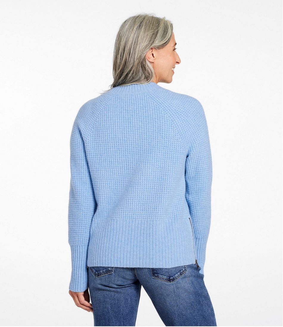 L.L.Bean Sale | Women's SuperSoft Waffle Sweater, Crewneck