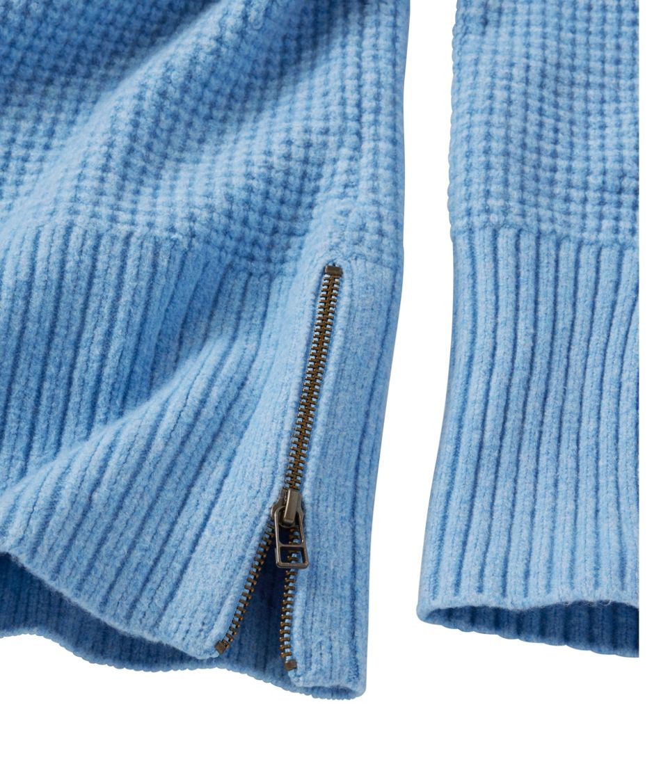 L.L.Bean Sale | Women's SuperSoft Waffle Sweater, Crewneck