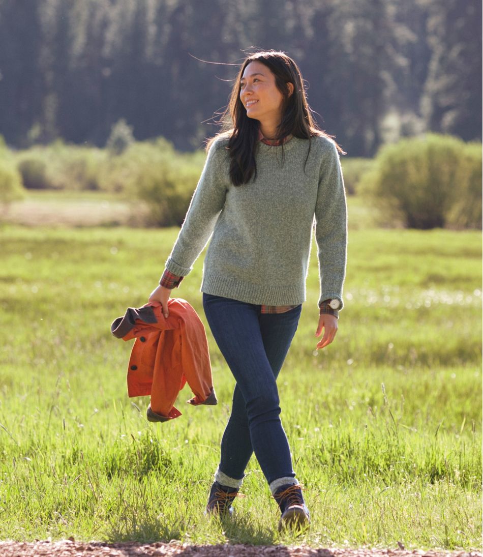 L.L.Bean For Sale | Women's Bean's Classic Ragg Wool Sweater, Crewneck