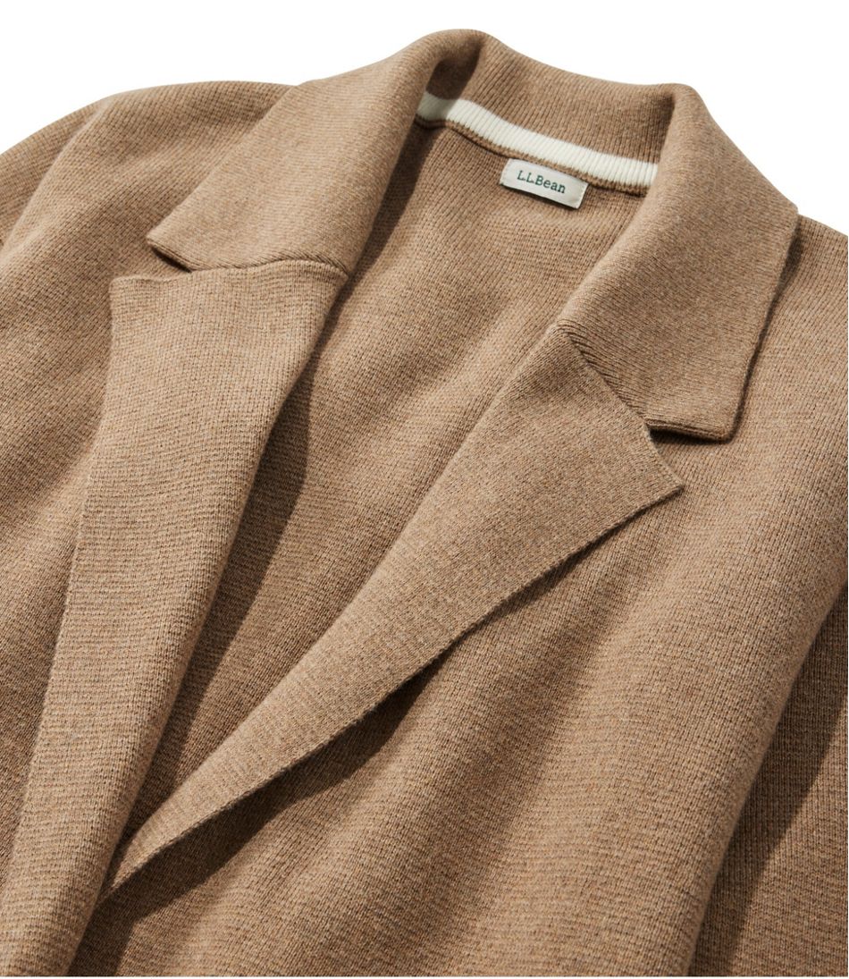 L.L.Bean New | Women's Wicked Soft Cotton/Cashmere Coatigan Sweater