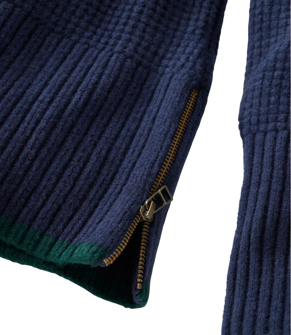 L.L.Bean US | Women's SuperSoft Waffle Sweater, Turtleneck Fair Isle