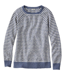 L.L.Bean Online | Women's Midweight Cotton Slub Rollneck Pullover Stripe