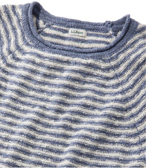 L.L.Bean Online | Women's Midweight Cotton Slub Rollneck Pullover Stripe