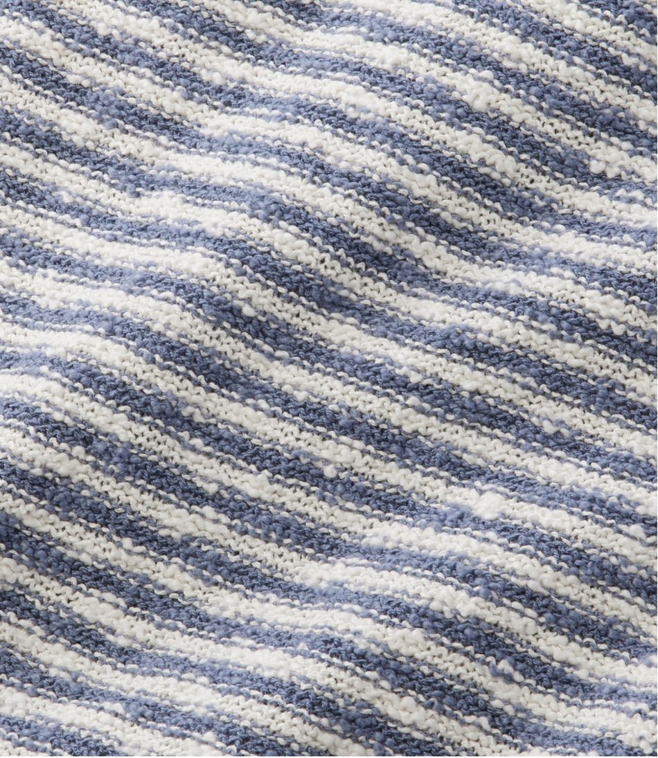 L.L.Bean Online | Women's Midweight Cotton Slub Rollneck Pullover Stripe