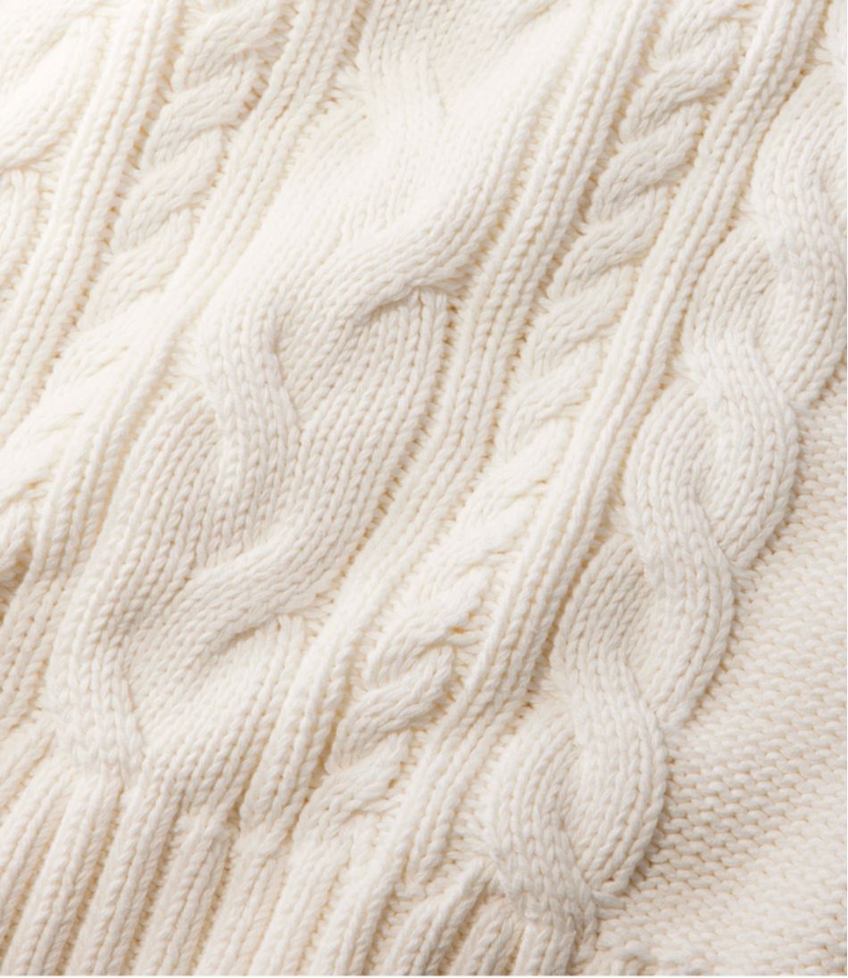 L.L.Bean On Sale | Women's Double L® Cable Sweater, Crewneck