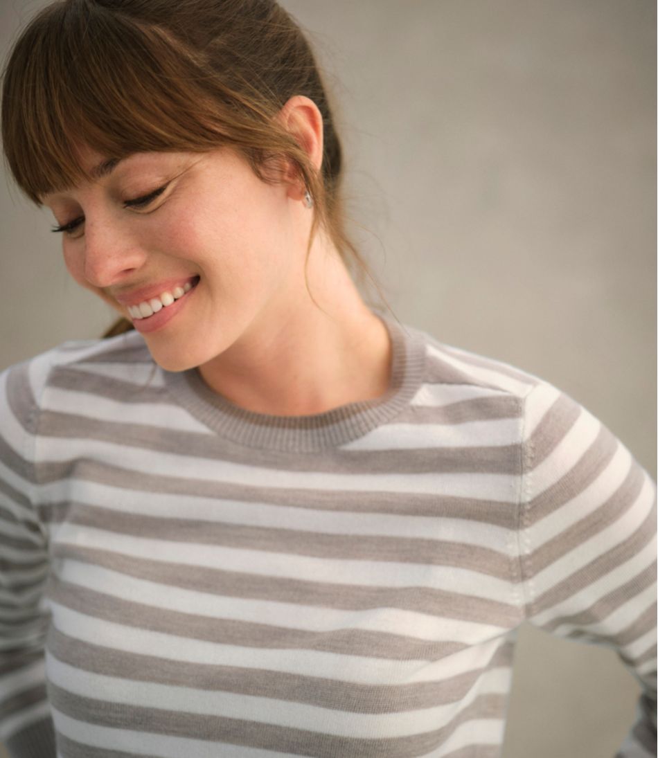 L.L.Bean US | Women's Essential Merino Wool Sweater, Crewneck