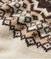 L.L.Bean Online | Women's Bean's Classic Ragg Wool Sweater, Crewneck Fair Isle