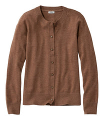 L.L.Bean New | Women's Essential Merino Wool Sweater, Cardigan