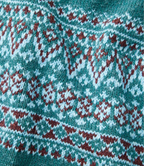 L.L.Bean On Sale | Women's Cotton Ragg Sweater, Crewneck Fair Isle