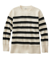 L.L.Bean US | Women's Heritage Heirloom Wool/Cashmere Sweater, Crewneck Stripe