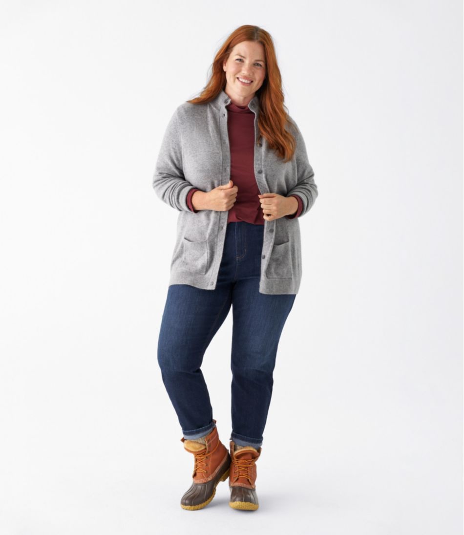 L.L.Bean Online | Women's Classic Cashmere Button-Front Cardigan