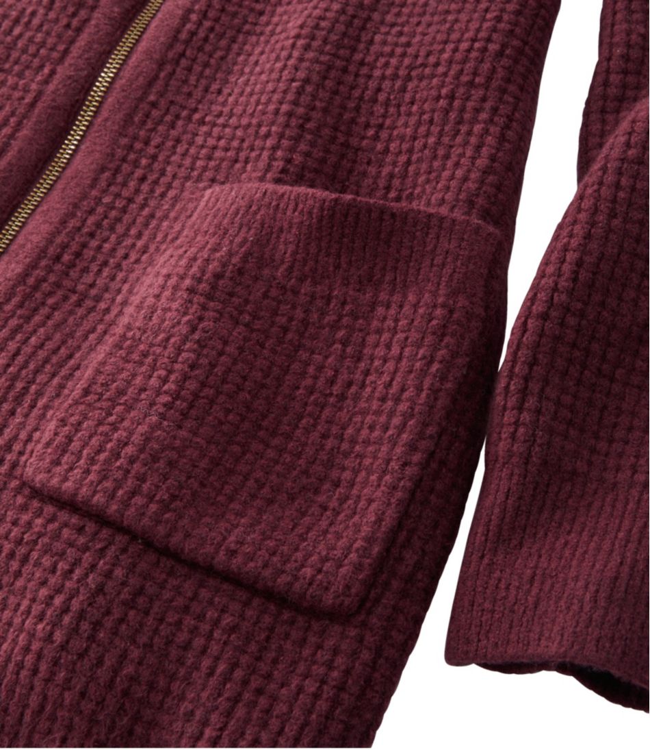 L.L.Bean New | Women's SuperSoft Waffle Sweater, Coatigan