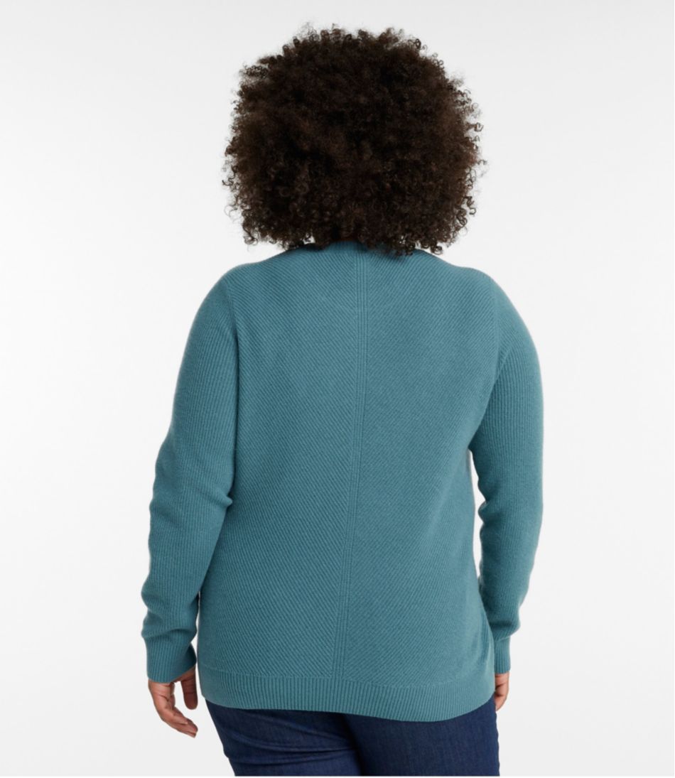 L.L.Bean US | Women's Classic Cashmere Textured Sweater, Crewneck