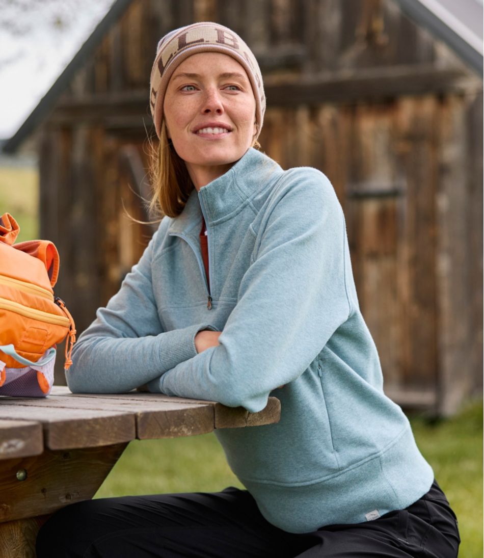 L.L.Bean Outlet | Women's Cozy Pullover, Quarter-Zip