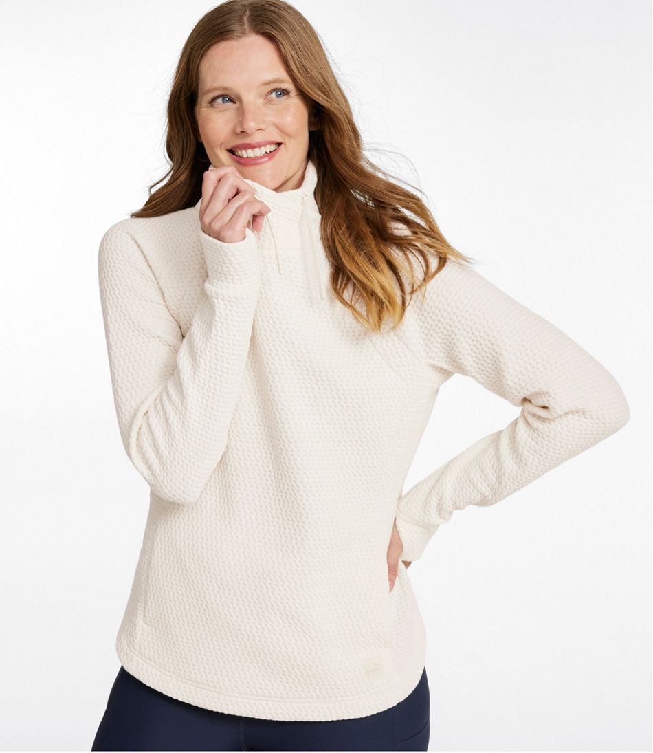 L.L.Bean New | Women's Ridgeknit Crossneck Pullover