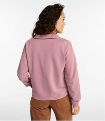 L.L.Bean Online | Women's Sunwashed Sweats, Splitneck Polo