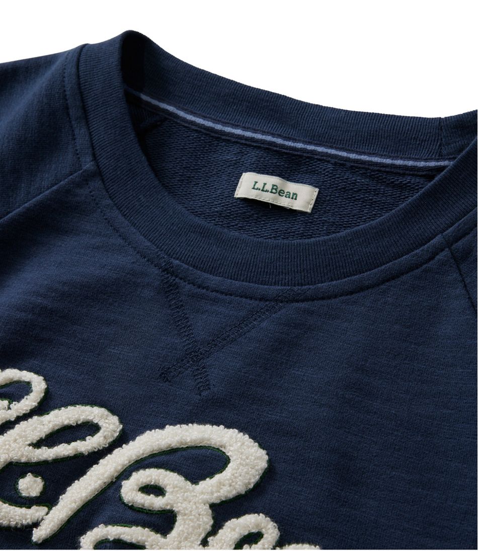 L.L.Bean Discount | Women's Peaks Island Crewneck, Logo