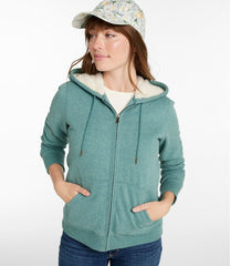 L.L.Bean Outlet | Women's 1912 Sweatshirt, Sherpa-Lined Hoodie