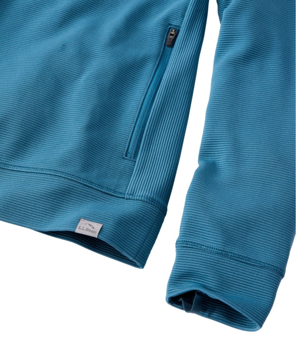 L.L.Bean New | Women's VentureStretch Ottoman-Rib Hoodie