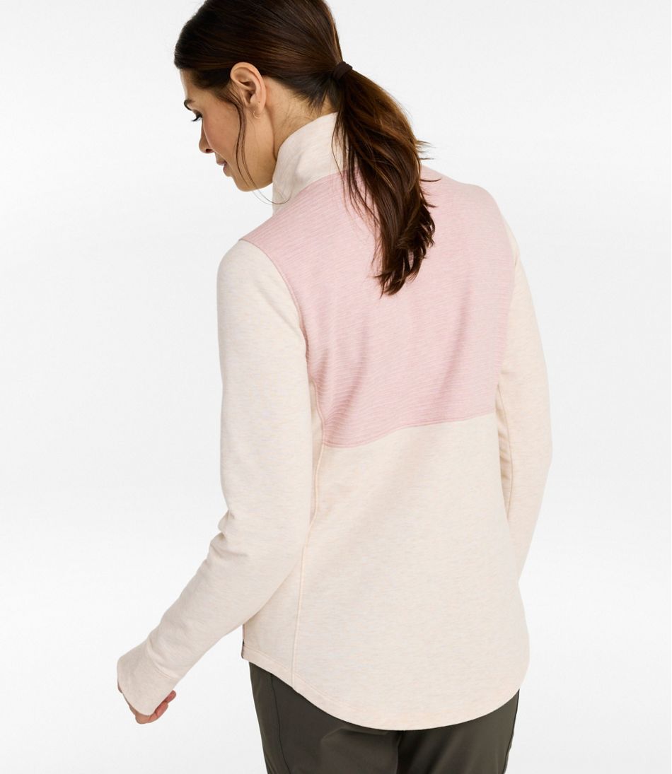 L.L.Bean Outlet | Women's Bean's Cozy Mixed Knits Pullover, Colorblock