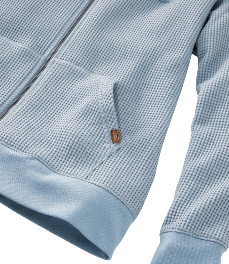 L.L.Bean On Sale | Women's Birchwood Brushed Waffle Full-Zip Hoodie