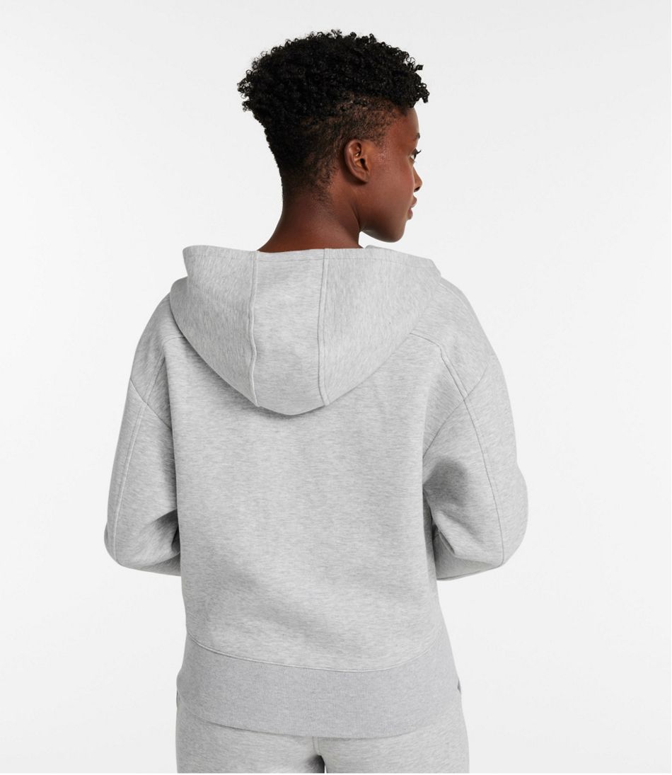 L.L.Bean Online | Women's Multisport Lifestyle Hoodie, Oversized Full-Zip